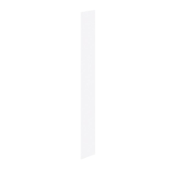 Jasmine Painted White 14 in. W x 96 in. H x 0.63 in. D Tall End Panel