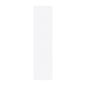 96 in. W x 24 in. H x 0.63 in. D Jasmine Painted White  Tall End Panel