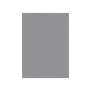 34.5 in. W x 24 in. H x 0.75 in.D Willow Painted Gray Base End Panel