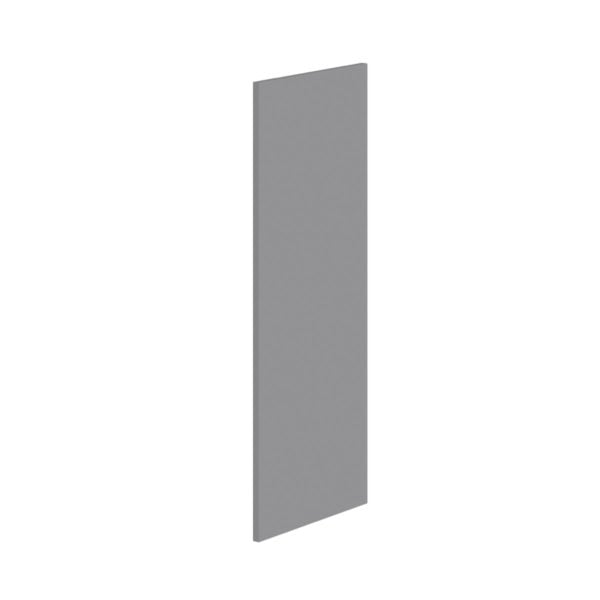 0.75 in. W x 37.5 in. H x 14 in. D Willow Painted Gray Wall End Panel