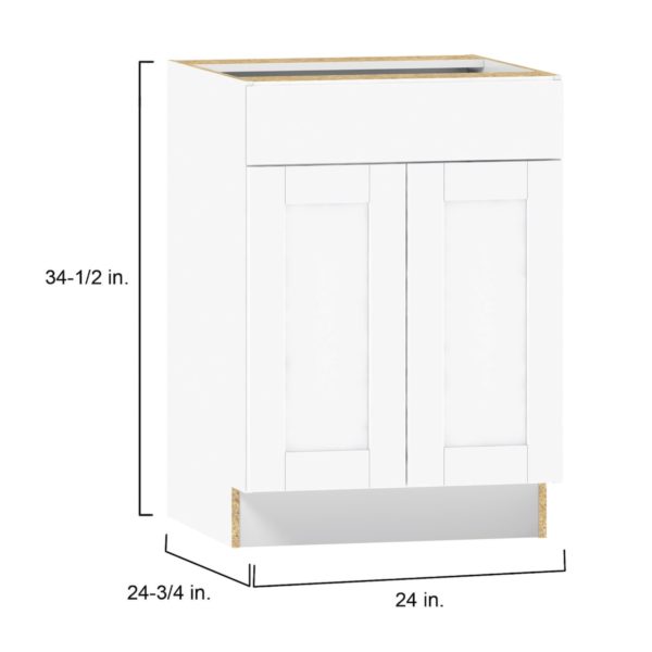 RIVERSIDE 24-IN X 34.5-IN BASE CABINET