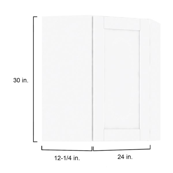 RIVERSIDE 24-IN X 30-IN CRNR WALL CABINET