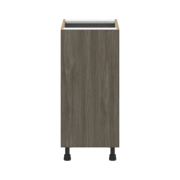 Cordyline Textured Slab Walnut Assembled Base Cabinet with a Full High Door (15 in. W x 34.5 in. H x 24 in. D)