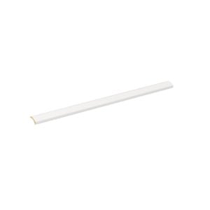 3 in. W X 96 in. H X 2.75 in. D Magnolia Painted Bright White Crown Molding without Cleat