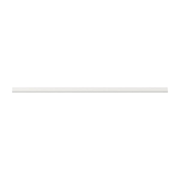 3 in. W X 96 in. H X 2.75 in. D Wisteria Painted Light Gray  Crown Molding without Cleat