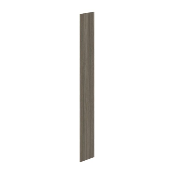 Cordyline Texmel Slab Walnut 14 in. W x 96 in. H x 0.63 in. D Tall End Panel