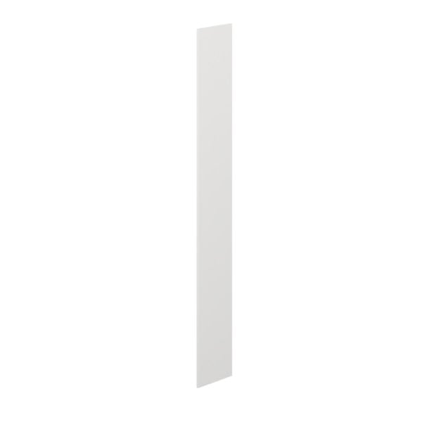 Bright White 14 in. W x 96 in. H x 0.63 in. D Tall End Panel