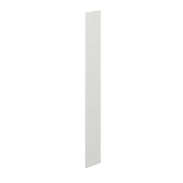 Light Gray  0.75 in. W x 14 in. D x 96 in. H Tall End Panel