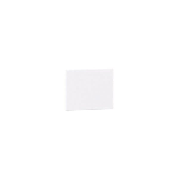 Lily Bright White  Slab 12 x 10 x 0.75 in. Drawer Front