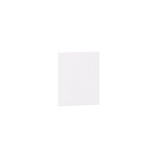 Lily Bright White  Slab 12 x 15 x 0.75 in. Drawer Front