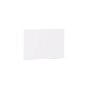 Lily Bright White  Slab 21 x 15 x 0.75 in. Drawer Front