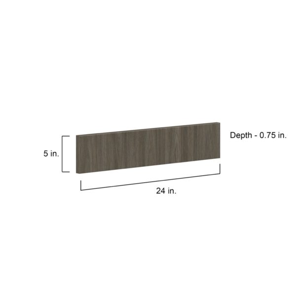 Cordyline Texmel Slab Walnut Slab 24x5x0.75 in. Drawer Front