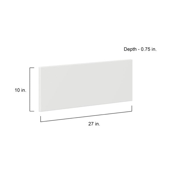 Magnolia Painted Bright White Recessed 27 x 10 x 0.75 in. Drawer Front