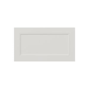 Wisteria Painted Light Gray Recessed 27 x 15 x 0.75 in. Drawer Front