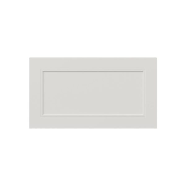 Wisteria Painted Light Gray Recessed 27 x 15 x 0.75 in. Drawer Front