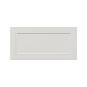 Wisteria Painted Light Gray Recessed 30 x 15 x 0.75 in. Drawer Front