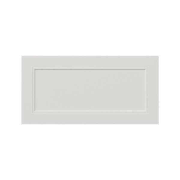 Wisteria Painted Light Gray Recessed 30 x 15 x 0.75 in. Drawer Front