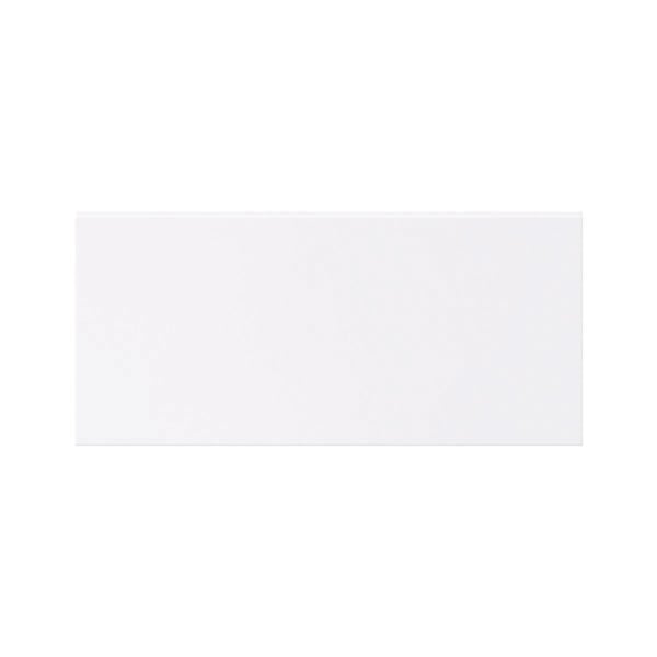 Lily Bright White  Slab 33 x 15 x 0.75 in. Drawer Front