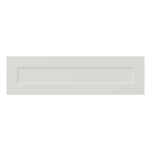 Wisteria Painted Light Gray Recessed 36 x 10 x 0.75 in. Drawer Front