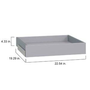 24x24x0.63 in. Drawer Kit and Inner Drawer Front Combo