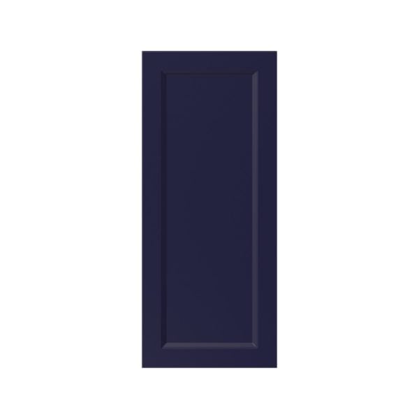 Camellia Painted Midnight Blue Recessed 15 x 35 x 0.75 in. Door