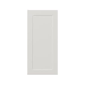 Wisteria Painted Light Gray Recessed 16.5 x 35 x 0.75 in. Door