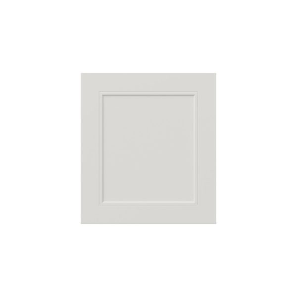 Wisteria Painted Light Gray Recessed 18 x 20 x 0.75 in. Door