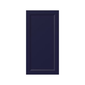 Camellia Painted Midnight Blue Recessed 18 x 35 x 0.75 in. Door