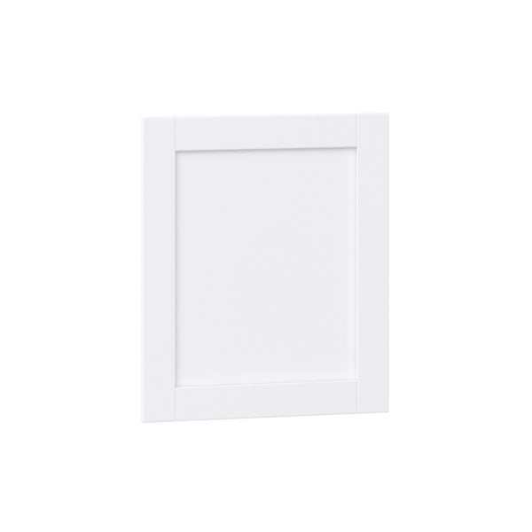 Dahlia Bright White  Shaker 21 x 25 x 0.75 in. Door