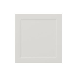 Wisteria Painted Light Gray Recessed 24 x 25 x 0.75 in. Door