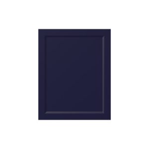 Camellia Painted Midnight Blue Recessed 24 x 30 x 0.75 in. Door