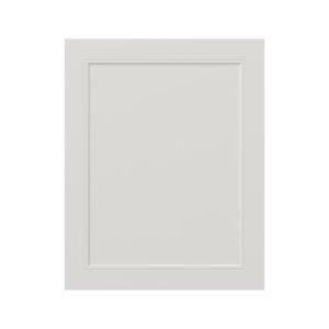 Wisteria Painted Light Gray Recessed 24 x 30 x 0.75 in. Door