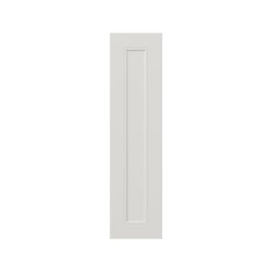 Wisteria Painted Light Gray Recessed 9 x 35 x 0.75 in. Door