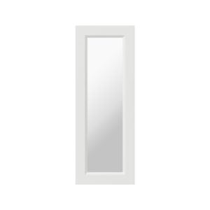 Magnolia Painted Bright White 13x35x0.75 in. Glass Door