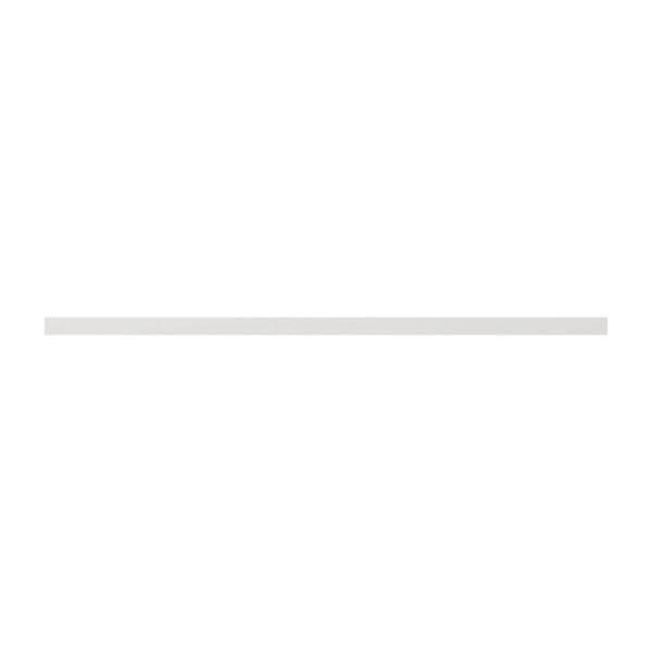 3 in. W x 96 in. H x 0.75 in. D  Magnolia Painted Bright White Cabinet Filler Strip