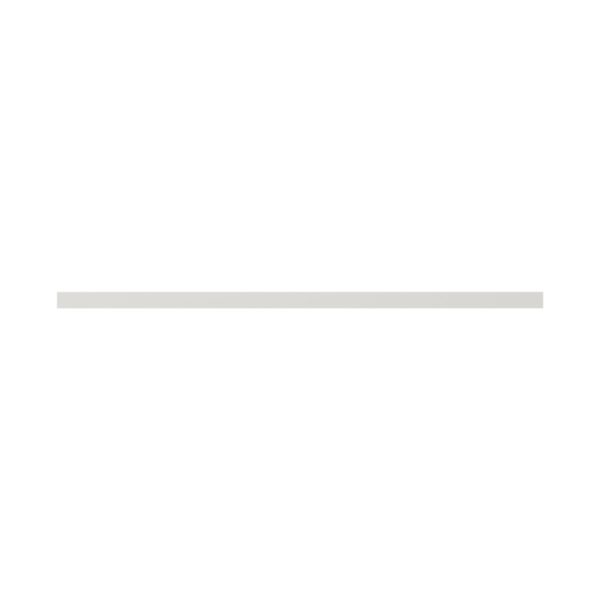 3 in. W x 96 in. H x 0.75 in. D  Wisteria Painted Light Gray  Cabinet Filler Strip