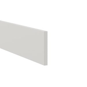 6 in. W X 96 in. H X 0.75 in. D Wisteria Painted Light Gray  SlabFiller Strip