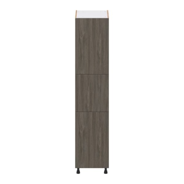 Cordyline Textured Slab Walnut Assembled Pantry  Cabinet with 4 Shelves (18 in. W x 84.5 in. H x 24 in. D)