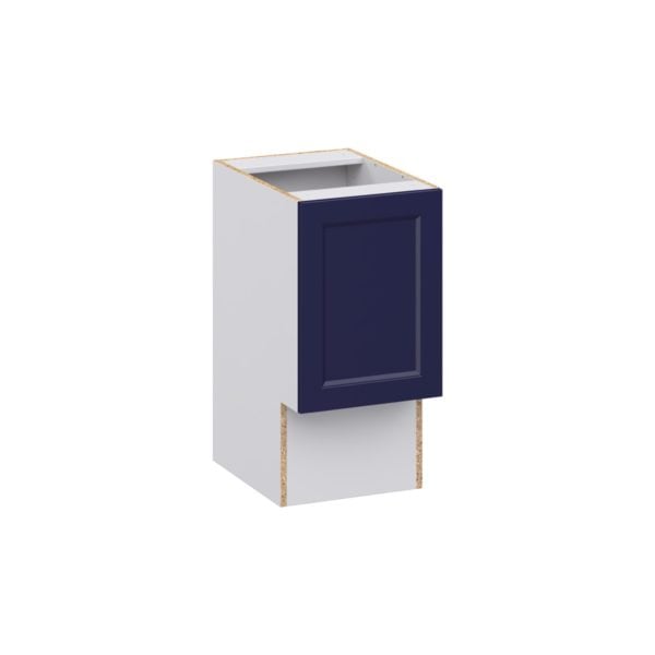 Camellia Painted Midnight Blue Recessed Assembled 15 in. W x 30 in. H x 21 in. D Accessible ADA Vanity Base Cabinet