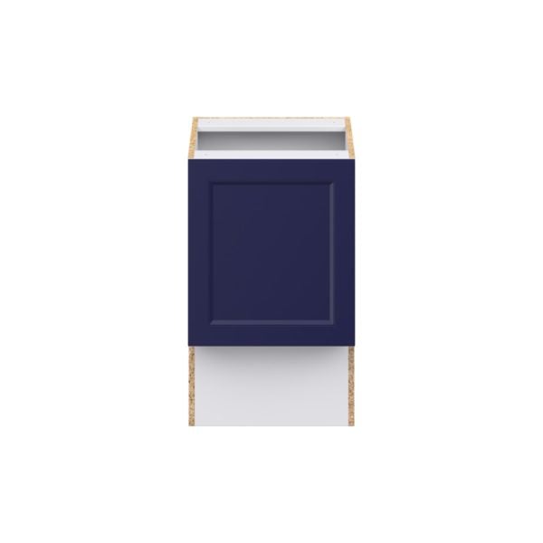 Camellia Painted Midnight Blue Recessed Assembled 18 in. W x 30 in. H x 21 in. D Accessible ADA Vanity Base Cabinet