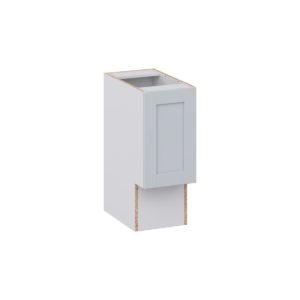 Sea Holly Light Gray Shaker Assembled 12 in. W x 30 in. H x 21 in. D Accessible ADA Vanity Base Cabinet