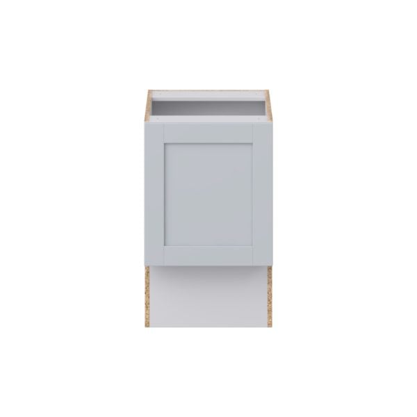 Sea Holly Light Gray Shaker Assembled 18 in. W x 30 in. H x 21 in. D Accessible ADA Vanity Base Cabinet