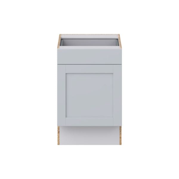 Sea Holly Light Gray Shaker Assembled 21 in. W x 32.5 in. H x 24 in. D Accessible ADA Base Cabinet with 1 Drawer