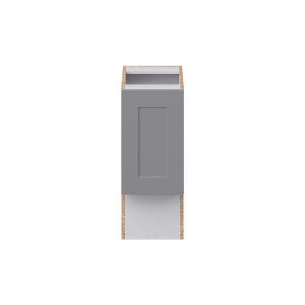 Willow Painted Slate Gray Shaker Assembled 12 in. W x 30 in. H x 21 in. D Accessible ADA Vanity Base Cabinet