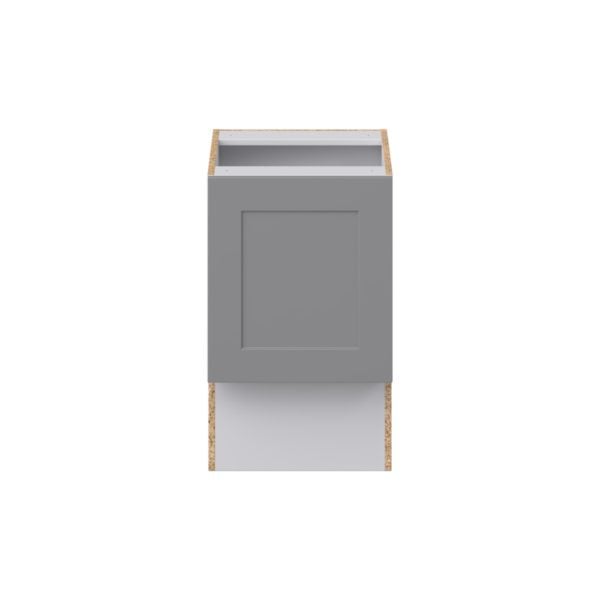 Willow Painted Slate Gray Shaker Assembled 18 in. W x 30 in. H x 21 in. D Accessible ADA Vanity Base Cabinet