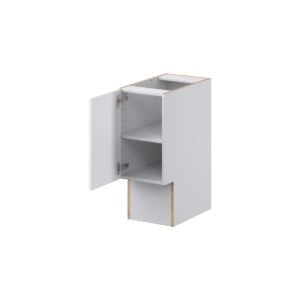 Jasmine Painted Warm White Shaker Assembled 12 in. W x 30 in. H x 21 in. D Accessible ADA Vanity Base Cabinet