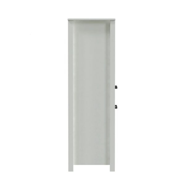 Angelica 19"W x 18-9/16"D x 60"H Vanilla Linen Cabinet