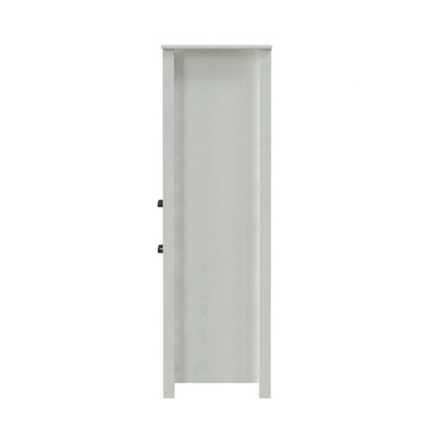 Angelica 19"W x 18-9/16"D x 60"H Vanilla Linen Cabinet