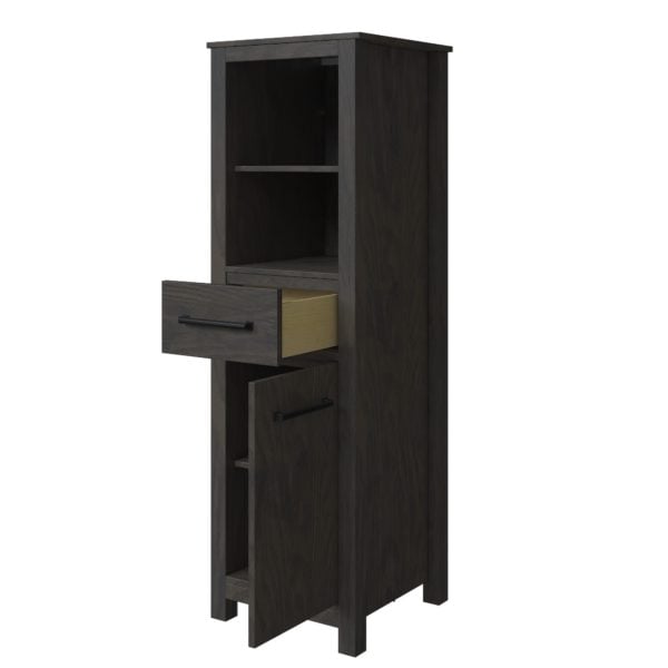 Angelica 19"W x 18-9/16"D x 60"H Fossil Linen Cabinet