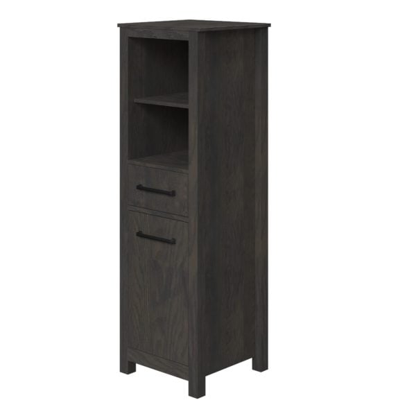 Angelica 19"W x 18-9/16"D x 60"H Fossil Linen Cabinet